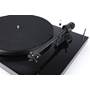 Pro-Ject Debut III SB High-mass steel platter over anti-resonant sub-platter with  felt mat to protect your records