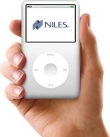 Niles designed the ZR-6 to work with iPods