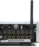 Plenty of inputs for all your music, plus Ethernet, WiFi and iPod® options.