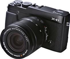 The Fujifilm X-E1 combines classic looks and cutting-edge technology