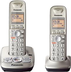 Panasonic KX-TG4222N expandable digital cordless phone