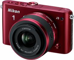 The Nikon 1 J3 comes in a variety of colors