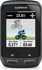 Garmin Edge 510 cycling computer allows you to compete against previous performances on the same course.