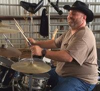 J.R. Stoffel on drums