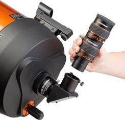 Celestron X-Cel LX 2x Barlow Lens in use