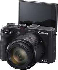 The 180° tilting LCD screen on Canon's PowerShot G3 X is selfie-ready.