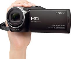 The Sony HDR-CX405 is compact and easy to use.