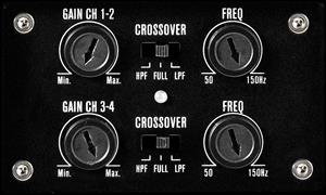 Gain and filter controls
