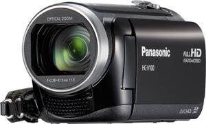 The Panasonic HC-V100M HD camcorder