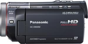The Panasonic X900M HD camcorder