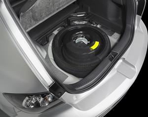 fits under the spare tire in your 2004-09 Mazda 3 sedan