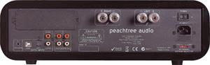 The back panel of the Peachtree Audio Decco 65