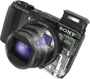 The Sony Cyber-shot® DSC-HX20V