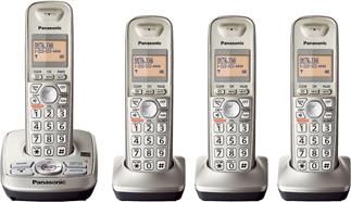 Panasonic KX-TG4224N expandable digital cordless phone
