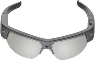 The Pivothead Recon sport sunglasses feature a bridge-mounted point-of-view camera.