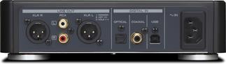 The TEAC UD-H01 sports multiple inputs and outputs to handle your audio system's needs.
