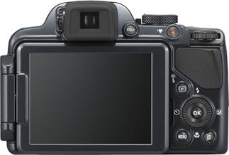 Nikon Coolpix P520 digital camera with 42X optical zoom, GPS, and optional Wi-Fi