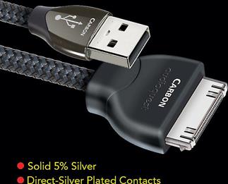 AudioQuest Carbon 30-pin to USB cable
