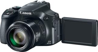 The vari-angle LCD screen on the Canon PowerShot SX60 HS lets you frame your shot even if you're in it.