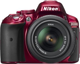 Nikon D5300 Zoom Kit (red)
