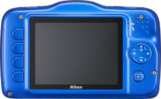 The Nikon Coolpix S32 (blue)