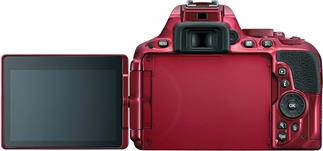 The Nikon D5500 features a large, versatile, vari-angle touchscreen