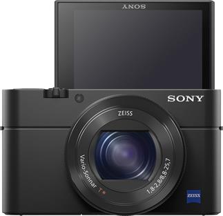 Sony DSC-RX100M4 with tilting LCD monitor