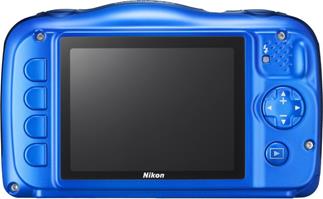 The Nikon Coolpix S33 (blue)