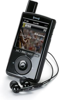 XMp3 satellite radioe