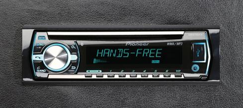 Pioneer's DEH-X6500BT CD receiver with Bluetooth