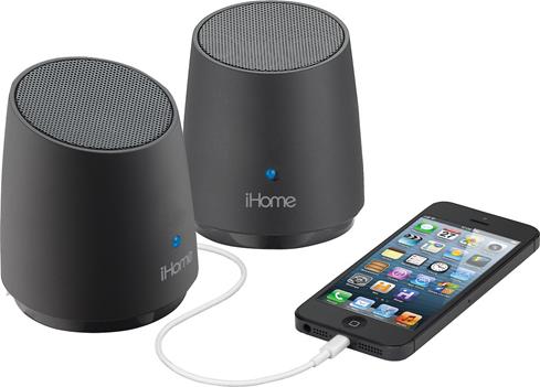 iHome iHM89 portable powered speakers