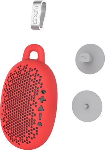 BOOM Urchin Bluetooth portable speaker system Red