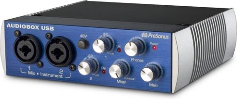 AudioBox USB computer recording interface