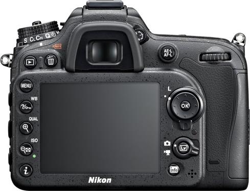 The Nikon D7100 offers a logical and intuitive control interface.