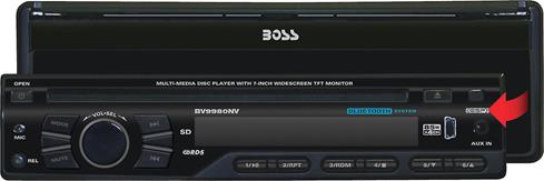 Boss BV9980NV navigation receiver
