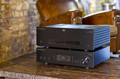 Cambridge Audio Azur 851E preamplifier and 851W power amp (not included)