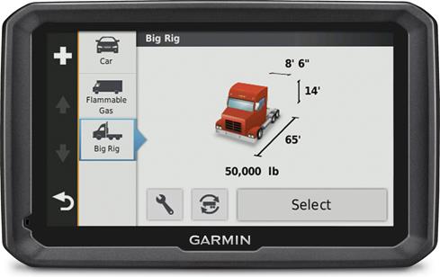 Garmin dezl 570LMT portable navigator