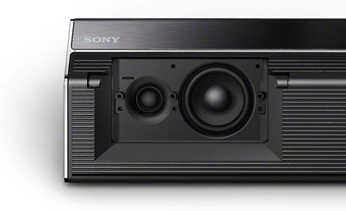 The Sony HT-CT780 pairs two 2-3/8" cones with two soft-dome tweeters for a spacious, accurate soundstage.