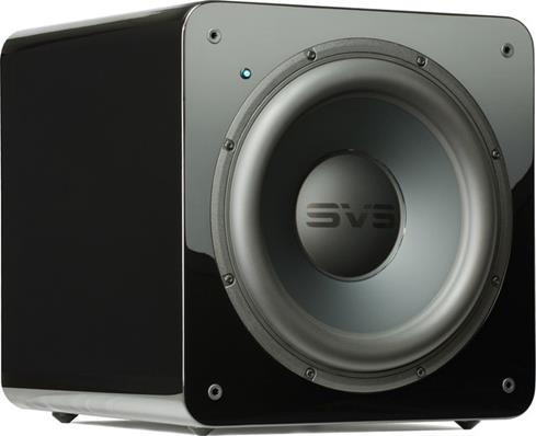 SVS SB2000 powered subwoofer in piano gloss black