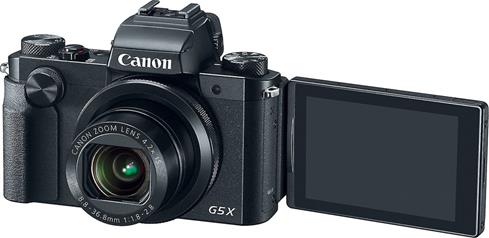 Take perfect selfies with the help of the 3" vari-angle LCD screen on the Canon PowerShot G5 X