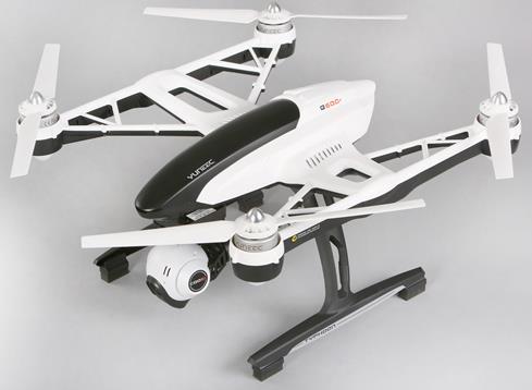 The Yuneec Typhoon Q500+ is ready to take to the air just minutes after unboxing.