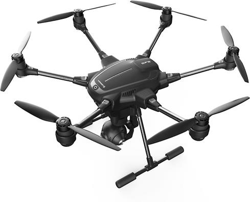 The Typhoon H hexacopter takes the included 4K camera aloft for gorgeous aerial shots.