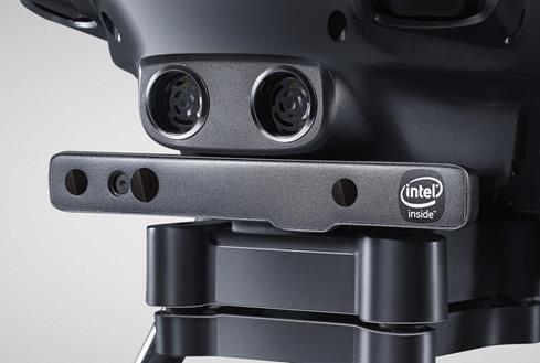 RealSenseT technology from Intel® helps the Yuneec Typhoon H avoid unexpected obstacles, even in hands-free modes.