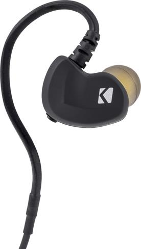 Kicker EB300 Bluetooth headphones close-up