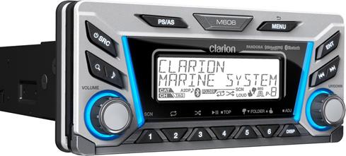clarion m606 marine digital media receiver