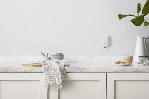 Need strong Wi-Fi in the kitchen? Plug in an eero beacon to extend your network.
