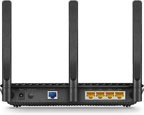 The TP-Link Archer C2300 has four fast LAN ports for making wired connections, and USB 2.0 and 3.0 ports for sharing content across your network.