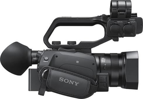 Sony XDCAM PXW-Z90V with included accessory handle