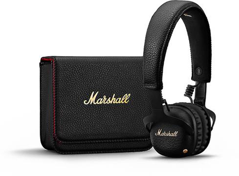 MID ANC headphones with carrying case
