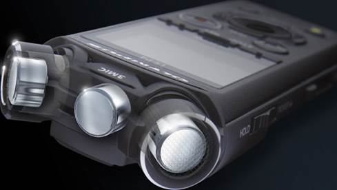 Olympus LS-P4 digital recorder